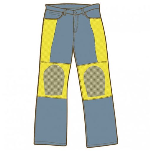 Oxford SP-J2 motoros farmer nadrág – fekete, aramid (Kevlar), protektoros, W34/L29