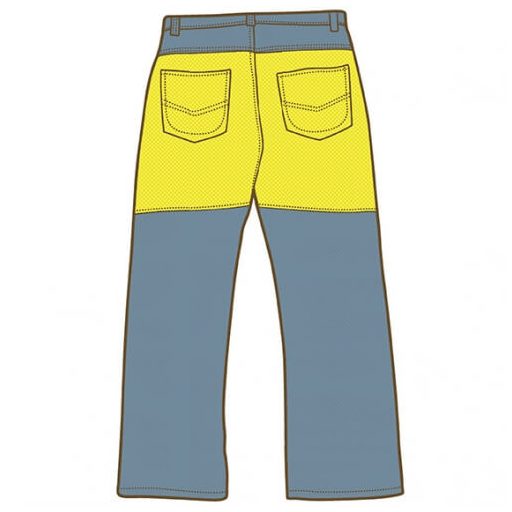 Oxford SP-J3 motoros farmer nadrág – kék, aramid (Kevlar) erősítéssel, protektoros, W36/L33