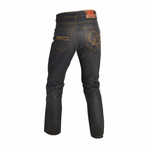 Oxford SP-J7 Wax motoros farmer nadrág – fekete, aramid (Kevlar) erősítéssel, protektoros, W32/L33