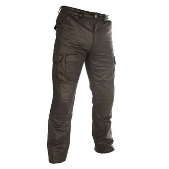   Oxford SP-J6 Wax motoros farmer nadrág – fekete, aramid (Kevlar) erősítéssel, protektoros, W40/L31