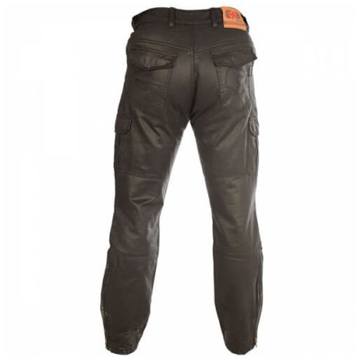 Oxford SP-J6 Wax motoros farmer nadrág – fekete, aramid (Kevlar) erősítéssel, protektoros, W40/L31