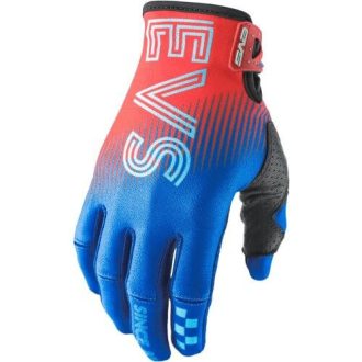   EVS Pro Series Torino kék-prios cross kesztyű – motoros / MTB / roller