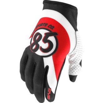   EVS Slip On COSMIC 85 fekete-piros cross kesztyű – motoros / MTB / roller