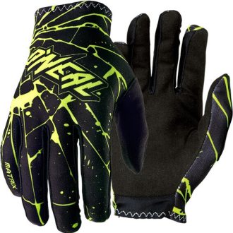   O'NEAL Matrix Enigma zöld-fekete cross kesztyű motoros / MTB / roller