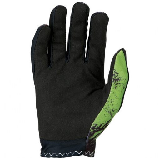 O'NEAL Matrix Vandal fekete-zöld-piros cross kesztyű motoros / MTB / roller