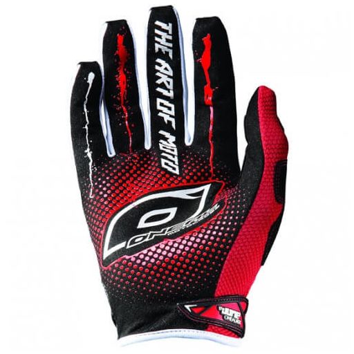 O'NEAL Jump Mutant piros-fehér cross kesztyű – motoros / MTB / MX / roller