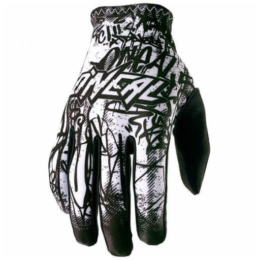 O'NEAL Matrix Vandal fekete-fehér cross kesztyű motoros / MTB / roller