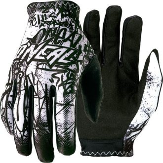   O'NEAL Matrix Vandal fekete-fehér cross kesztyű motoros / MTB / roller