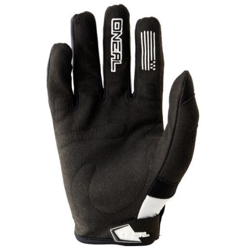 O'NEAL Element fehér-fekete cross kesztyű – motoros / MTB / MX / roller