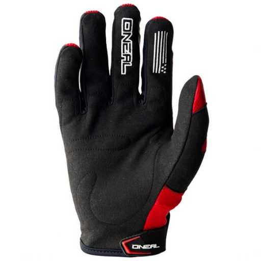 O'NEAL Element piros-fekete cross kesztyű – motoros / MTB / MX / roller