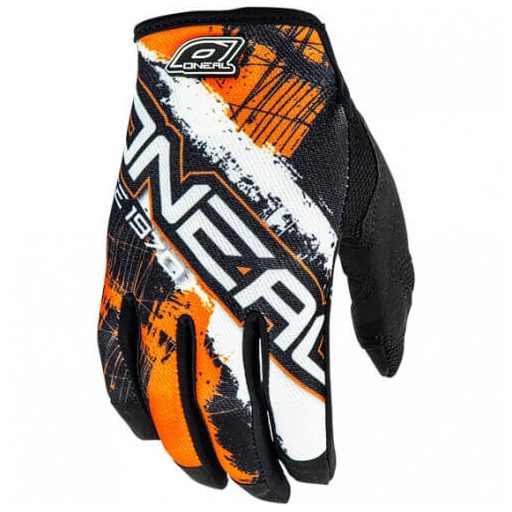 O'NEAL Jump Shocker narancs-fekete cross kesztyű – motoros / MTB / MX / roller