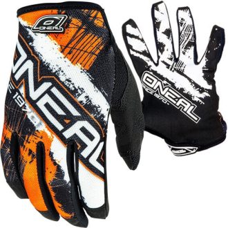   O'NEAL Jump Shocker narancs-fekete cross kesztyű – motoros / MTB / MX / roller