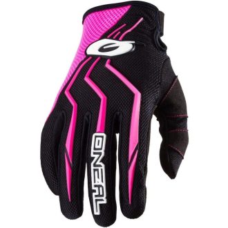   O'NEAL Element női pink-fekete cross kesztyű – motoros / MTB / MX / roller