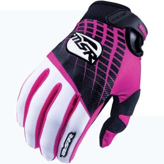   MSR Racing Axxis pink-fekete női cross kesztyű – motoros / MTB / MX / roller