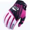 MSR Racing Axxis pink-fekete női cross kesztyű – motoros / MTB / MX / roller