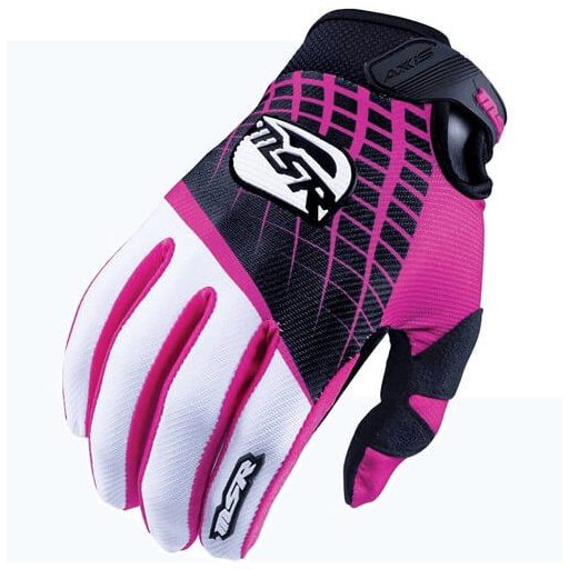 MSR Racing Axxis pink-fekete női cross kesztyű – motoros / MTB / MX / roller