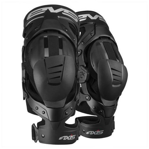 EVS Axis Sport Knee matt fekete térdgép / térdvédő 