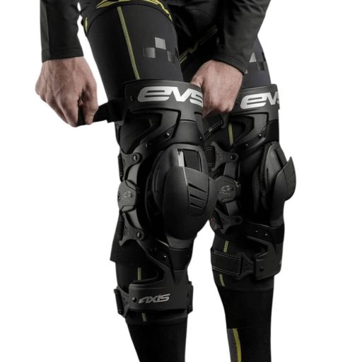 EVS Axis Sport Knee matt fekete térdgép / térdvédő 