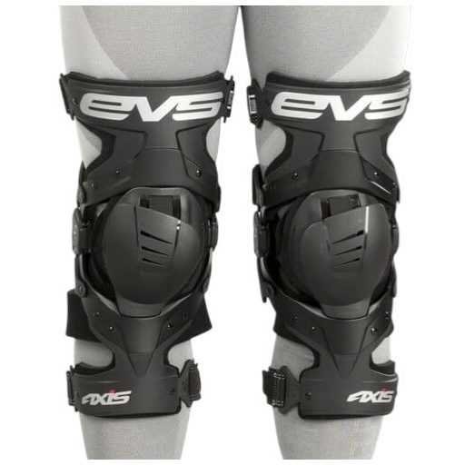 EVS Axis Sport Knee matt fekete térdgép / térdvédő 