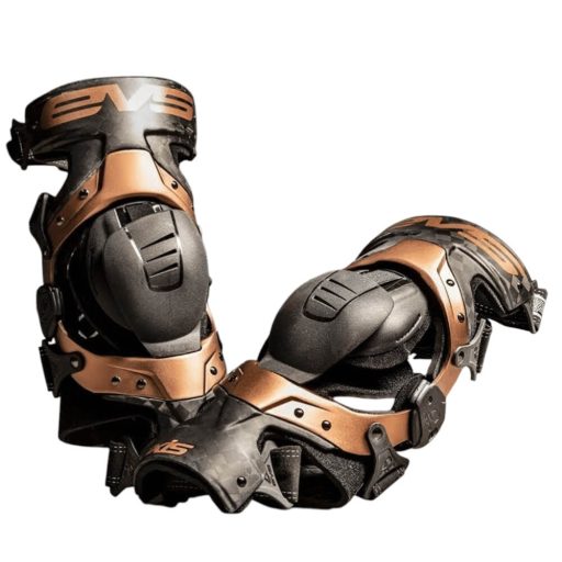 EVS AxisPro Knee carbon matt bronz-fekete térdgép / térdvédő 