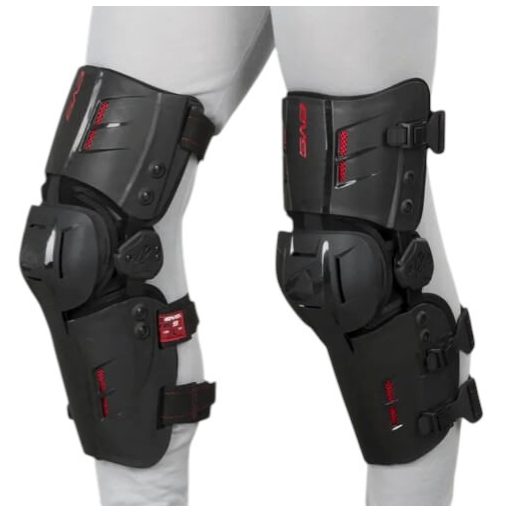 EVS RS9 PRO Carbon fekete térdgép / térdvédő 