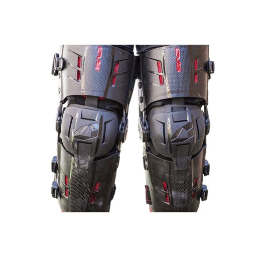 EVS RS9 PRO Carbon fekete térdgép / térdvédő 