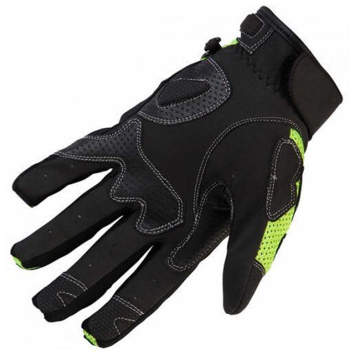 SPADA MX-Air neonzöld-fekete protektoros motoros kesztyű