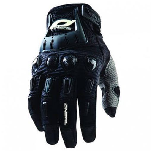 O'NEAL Butch Carbon protektoros fekete cross kesztyű – motoros / MTB / roller