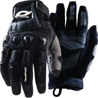   O'NEAL Butch Carbon protektoros fekete cross kesztyű – motoros / MTB / roller