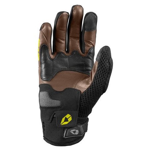 EVS Street Assen barna utcai protektoros bőr motoros kesztyű