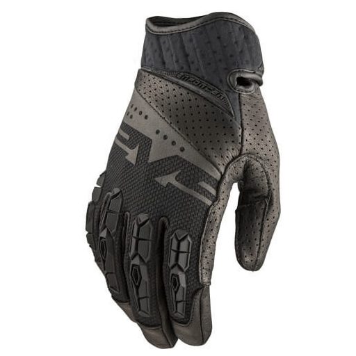 EVS Street Enforcer fekete utcai bőr motoros kesztyű