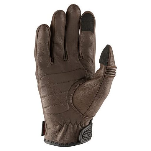 EVS Street Compton barna utcai protektoros bőr motoros kesztyű