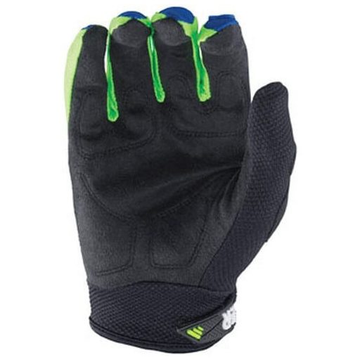 ANSWER RACING SYNC  kék zöld fekete cross kesztyű – motoros / MTB / roller