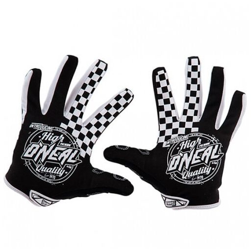 O'NEAL Jump Wild fekete-fehér cross kesztyű – motoros / MTB / MX / roller