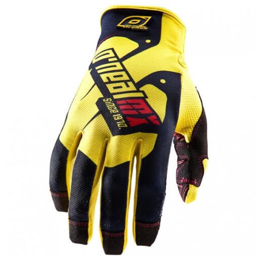 O'NEAL Jump  citromságra-fekete cross kesztyű – motoros / MTB / MX / roller