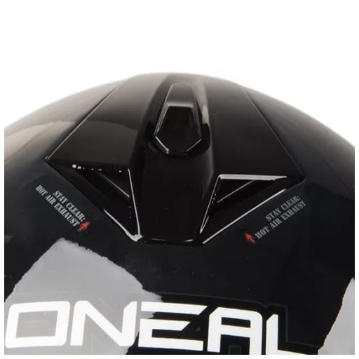 O'NEAL CHALLENGER Wingman fekete speed bukósisak beépített napszemüveggel