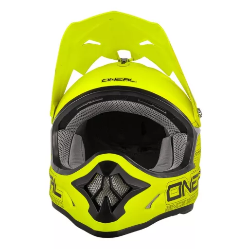 O'NEAL 3 Series Flat hi-vis neonzöld matt cross bukósisak