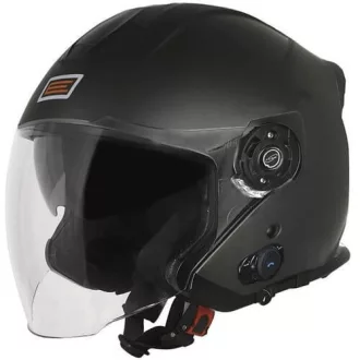   ORIGINE Palio 2.0 Bluetooth matt fekete nyitott bukósisak beépített napszemüveggel