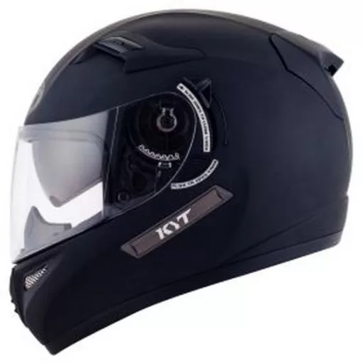 KYT VENOM Plain matt fekete speed  bukósisak beépített napszemüveggel