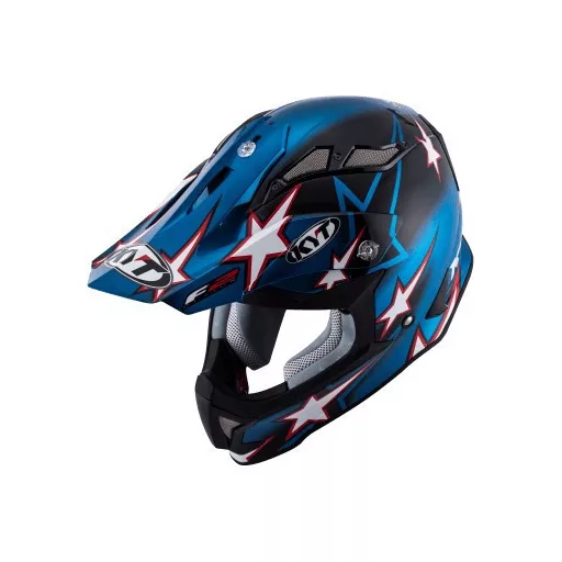 KYT Strike Eagle Romain Febvre  Replica cross bukósisak 