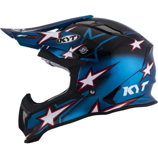 KYT Strike Eagle Romain Febvre  Replica cross bukósisak 