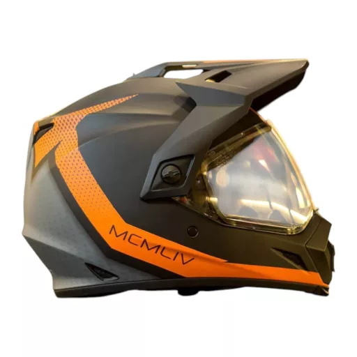 BELL MX-9 Adventure MIPS Switchback matt fekete-narancs cross/enduro bukósisak 