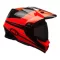 BELL MX-9 Adventure MIPS Stryker Flow fényes narancs-fekete cross/enduro bukósisak 