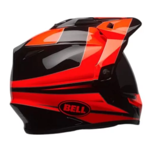 BELL MX-9 Adventure MIPS Stryker Flow fényes narancs-fekete cross/enduro bukósisak 