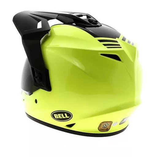 BELL MX-9 Adventure MIPS  fényes neonzöld cross/enduro bukósisak 
