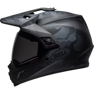   BELL MX-9 Adventure MIPS STEALTH CAMO matt fekete-terep szürke cross/enduro bukósisak 