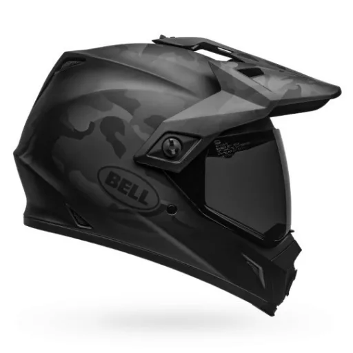 BELL MX-9 Adventure MIPS STEALTH CAMO matt fekete-terep szürke cross/enduro bukósisak 