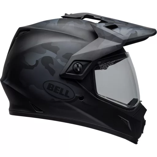 BELL MX-9 Adventure MIPS STEALTH CAMO matt fekete-terep szürke cross/enduro bukósisak 