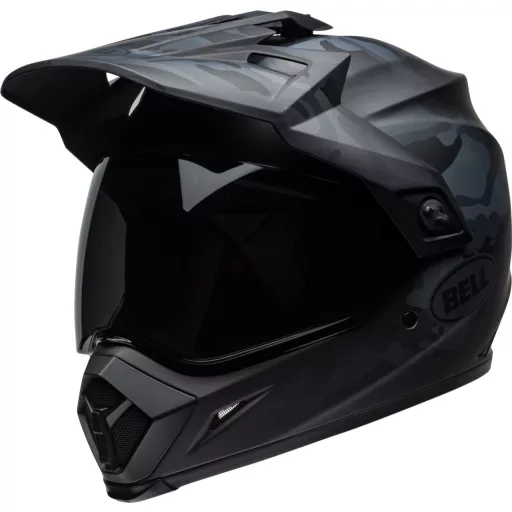 BELL MX-9 Adventure MIPS STEALTH CAMO matt fekete-terep szürke cross/enduro bukósisak 
