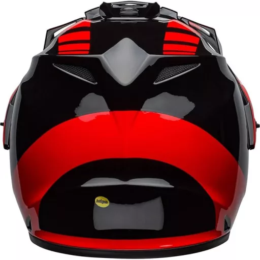 BELL MX-9 Adventure MIPS Dash fényes fekete-piros cross/enduro bukósisak 